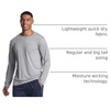 image:image4 Pack Mens Long Sleeve Dry Fit T Shirts Pocket Fishing Workout UPF 50 SunSet 2