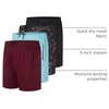 image:image4 Pack Mens Mesh 5 Zipper Athletic Workout Running Basketball Gym Shorts5inch  Set 5