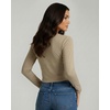 image:image4 Pack Womens Cotton Crop Tops Long Sleeve Cropped Tshirts Crew Neck TeesSet 1