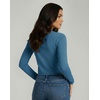 image:image4 Pack Womens Cotton Crop Tops Long Sleeve Cropped Tshirts Crew Neck TeesSet 5