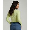 image:image4 Pack Womens Cotton Crop Tops Long Sleeve Cropped Tshirts Crew Neck TeesSet 6
