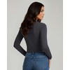 image:image4 Pack Womens Cotton Crop Tops Long Sleeve Cropped Tshirts Crew Neck TeesSet 9