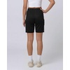 image:image4 Pack Womens Mesh Bermuda Shorts Athletic Running Gym Workout PocketsSet 1