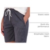 image:image4 Pack Womens Mesh Bermuda Shorts Athletic Running Gym Workout PocketsSet 10