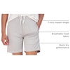 image:image4 Pack Womens Mesh Bermuda Shorts Athletic Running Gym Workout PocketsSet 8