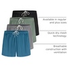 image:image4 Pack Womens Mesh Shorts Basketball Athletic Running Workout Gym PocketsSet D