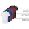 image:image5 Pack Boys Dry Fit T Shirts Athletic Short Sleeve Tees Kids TeensSet B