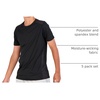 image:image5 Pack Boys Dry Fit T Shirts Athletic Short Sleeve Tees Kids TeensSet N