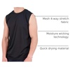 image:image5 Pack Mens Mesh Muscle Tank Tops Sleeveless Athletic Gym Workout ShirtsSet 6