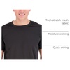 image:image5 Pack Mens Mesh Short Sleeve T Shirts Athletic Workout Running Gym TeesSet 1