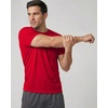 image:image5 Pack Mens Mesh Short Sleeve T Shirts Athletic Workout Running Gym TeesSet 18