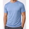 image:image5 Pack Mens Mesh Short Sleeve T Shirts Athletic Workout Running Gym TeesSet 19