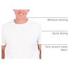 image:image5 Pack Mens Mesh Short Sleeve T Shirts Athletic Workout Running Gym TeesSet 2