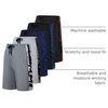 image:image5 Pack Mens Mesh Shorts 9 Long Athletic Running Workout Gym BasketballSet B