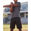 image:image5 Pack Mens Mesh Shorts 9 Long Athletic Running Workout Gym BasketballSet D