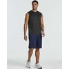 image:image5 Pack Mens Mesh Shorts 9 Long Athletic Running Workout Gym BasketballSet K
