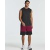 image:image5 Pack Mens Mesh Shorts 9 Long Athletic Running Workout Gym BasketballSet L