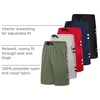 image:image5 Pack Mens Mesh Shorts 9 Long Athletic Running Workout Gym BasketballSet N