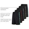 image:image5 Pack Mens Mesh Shorts 9 Long Athletic Running Workout Gym BasketballSet Q