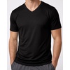 image:image5 Pack Mens Mesh V Neck T Shirts Dry Fit Athletic Workout Gym Running TeesSet 13