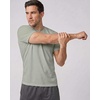 image:image5 Pack Mens Mesh V Neck T Shirts Dry Fit Athletic Workout Gym Running TeesSet 16