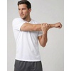 image:image5 Pack Mens Mesh V Neck T Shirts Dry Fit Athletic Workout Gym Running TeesSet 17