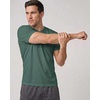 image:image5 Pack Mens Mesh V Neck T Shirts Dry Fit Athletic Workout Gym Running TeesSet 20