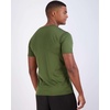 image:image5 Pack Mens Mesh V Neck T Shirts Dry Fit Athletic Workout Gym Running TeesSet 4