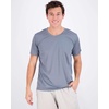 image:image5 Pack Mens Mesh V Neck T Shirts Dry Fit Athletic Workout Gym Running TeesSet 4