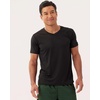 image:image5 Pack Mens Mesh V Neck T Shirts Dry Fit Athletic Workout Gym Running TeesSet 6
