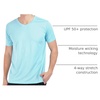 image:image5 Pack Mens Mesh V Neck T Shirts Dry Fit Athletic Workout Gym Running TeesSet 8