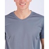 image:image5 Pack Mens Mesh V Neck T Shirts Dry Fit Athletic Workout Gym Running TeesSet 8