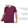 image:image5 Pack Mens Mesh V Neck T Shirts Dry Fit Athletic Workout Gym Running TeesSet 9