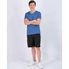 image:image5 Pack Mens Mesh V Neck T Shirts Dry Fit Athletic Workout Gym Running TeesSet 9
