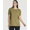 image:image5 Pack Womens Dry Fit Slit Hem Workout Tops T Shirts Athletic Gym TeesSet 1