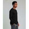 image:imageMens Mesh Long Sleeve Shirts UPF Sun Protection Dry Fit Casual Work Gym TeeSet 6