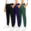 image:image3 Pack Boys Mesh Joggers Sweatpants Athletic Sweats Pants Pockets KidsSet 1