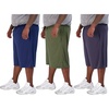 image:image3 Pack Mens Big amp Tall Mesh Shorts Dry Fit Basketball Athletic Gym PocketsDry Fitset F