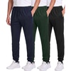 image:image3 Pack Mens Mesh Joggers Sweatpants Gym Athletic Workout Pockets TrackSet 1
