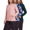 image:image3 Pack Womens Pullover Hoodies Lightweight Dry Fit Workout Tops AthleticSet 1