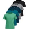 image:image5 Pack Boys Mesh Short Sleeve T Shirts Teen Athletic Tops Kids Tees SoccerSet L