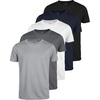 image:image5 Pack Boys Mesh Short Sleeve T Shirts Teen Athletic Tops Kids Tees SoccerSet N