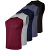 image:image5 Pack Mens Mesh Muscle Tank Tops Sleeveless Athletic Gym Workout ShirtsSet 8