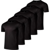 image:image5 Pack Mens Mesh Short Sleeve T Shirts Athletic Workout Running Gym TeesSet 1