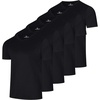 image:image5 Pack Mens Mesh V Neck T Shirts Dry Fit Athletic Workout Gym Running TeesSet 1