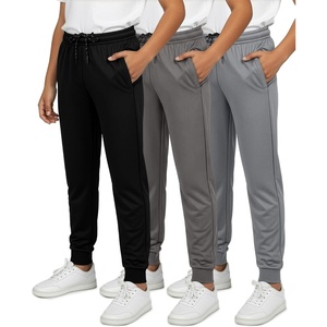 image:image3 Pack Boys Mesh Joggers Sweatpants Athletic Sweats Pants Pockets KidsSet 12