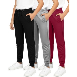 image:image3 Pack Boys Mesh Joggers Sweatpants Athletic Sweats Pants Pockets KidsSet 2
