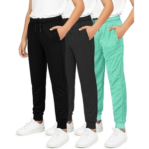 image:image3 Pack Boys Mesh Joggers Sweatpants Athletic Sweats Pants Pockets KidsSet 8