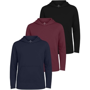 image:image3 Pack Boys Mesh Pullover Hoodies Sweatshirts Dry Fit Kids Teens SchoolSet 2