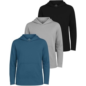image:image3 Pack Boys Mesh Pullover Hoodies Sweatshirts Dry Fit Kids Teens SchoolSet 9